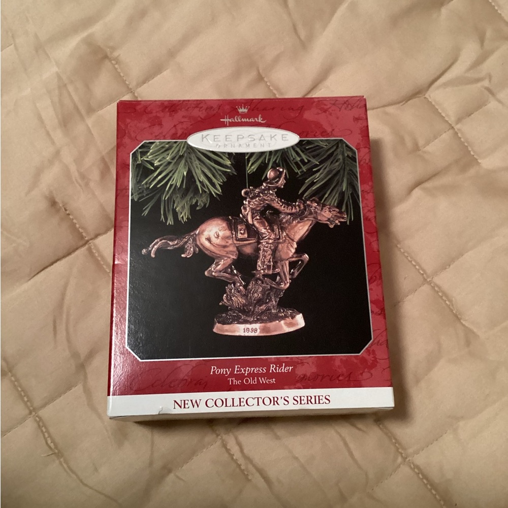 Hallmark Keepsake Ornament Pony Express Rider